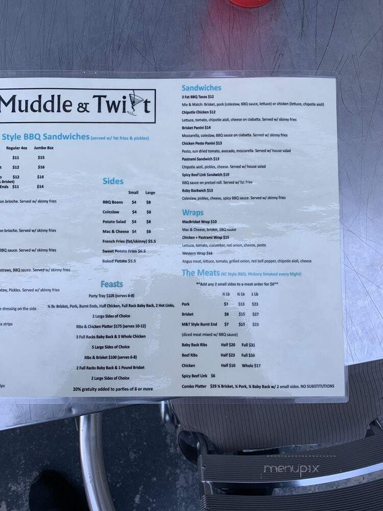 Muddle & Twist - North Hollywood, CA menu_pic