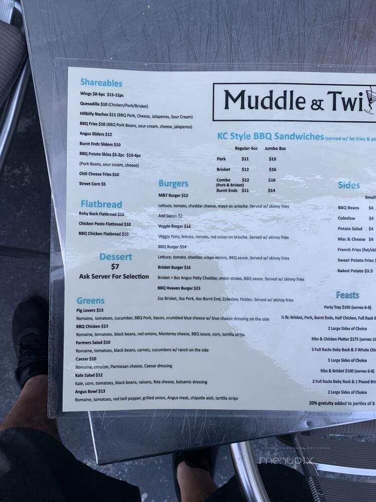 Muddle & Twist - North Hollywood, CA menu_pic