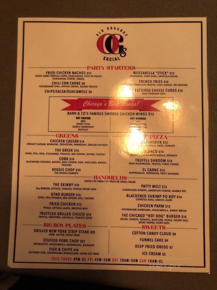 Old Grounds Social - Chicago, IL
