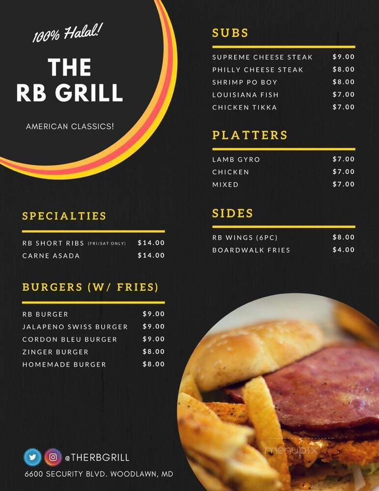 The RB Grill - Woodlawn, MD