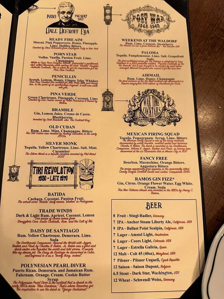 Cleaver - Las Vegas, NV menu_pic
