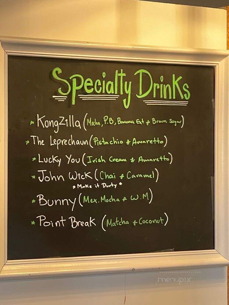 The King's Craft Coffee Co. - San Diego, CA menu_pic