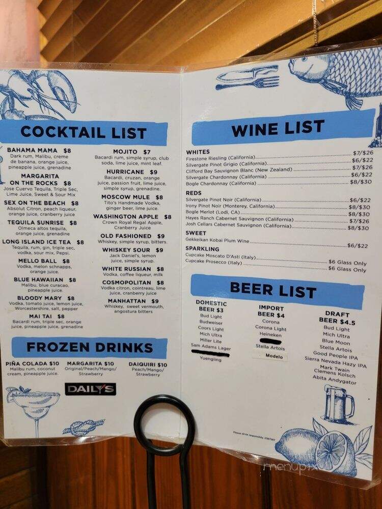 J&C Seafood - Hoover, AL menu_pic