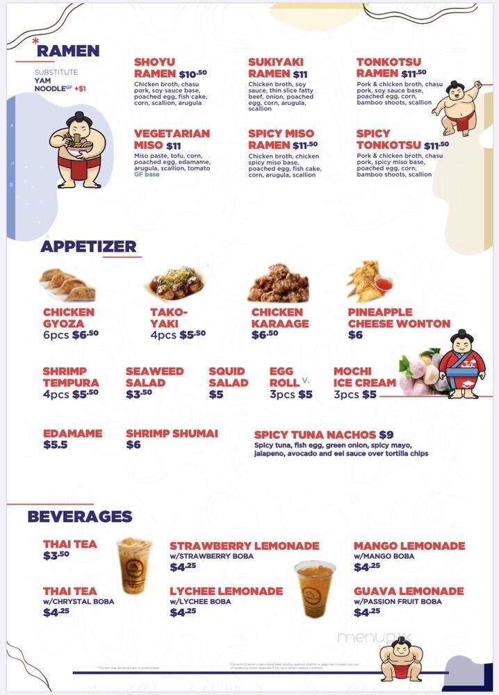 Poke Club - Denver, CO menu_pic