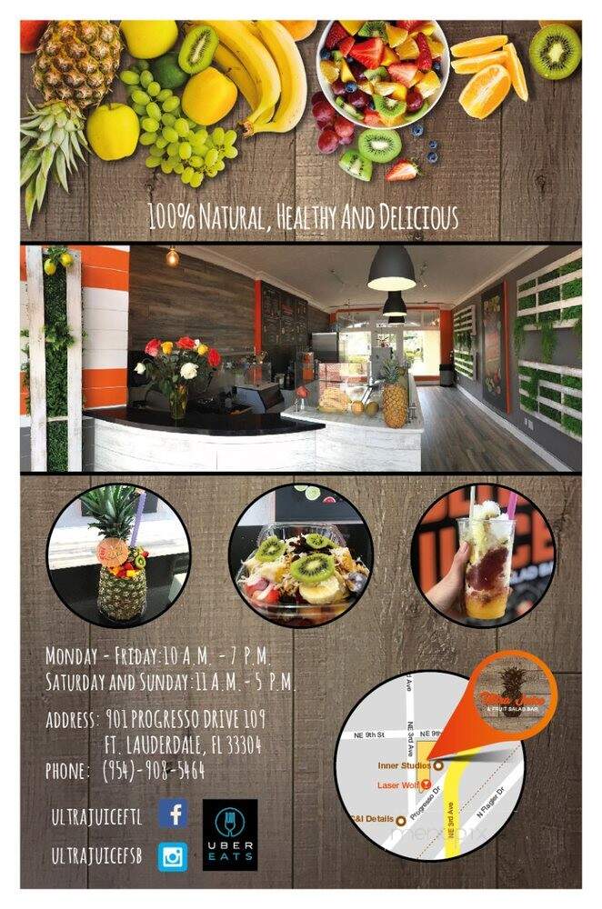 Ultra Juice & Fruit Salad Bar - Fort Lauderdale, FL