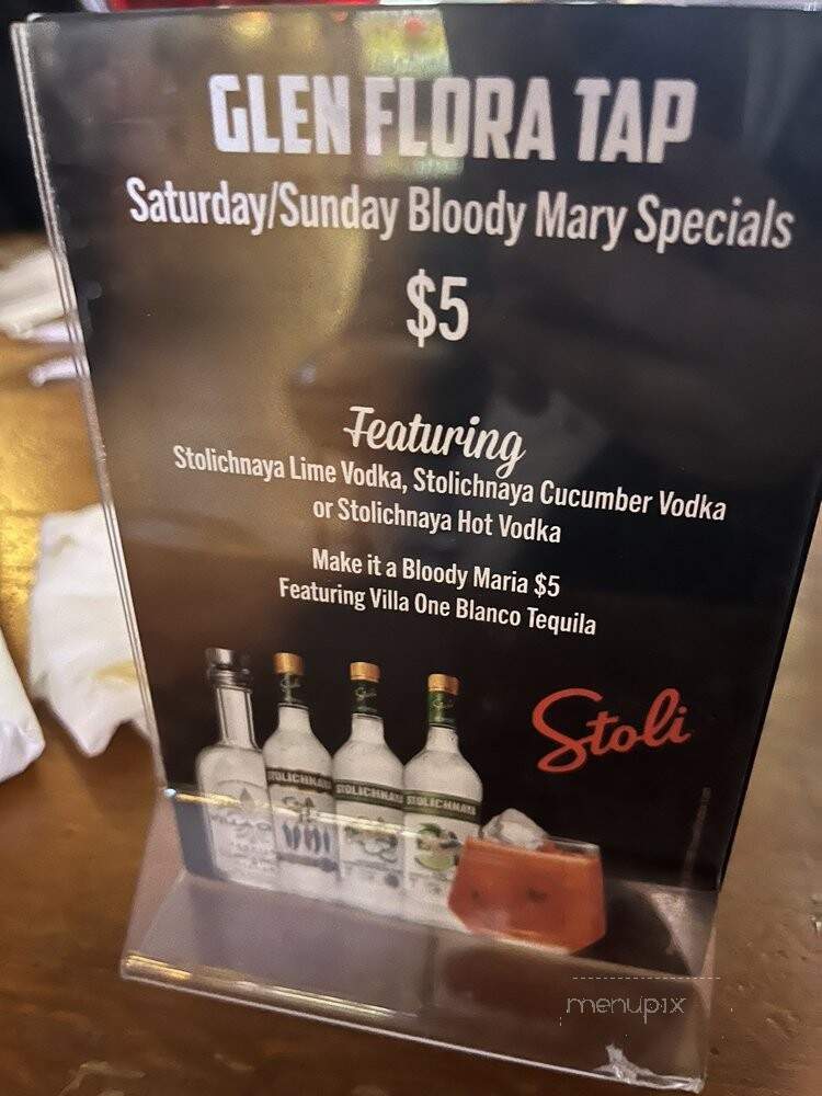 Glen Flora Tap & Grill - Waukegan, IL menu_pic