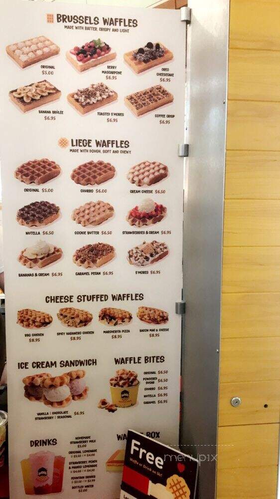 Wafflejack - Culver City, CA menu_pic
