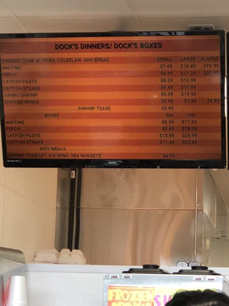 Docks Great Fish - Country Club Hills, IL menu_pic