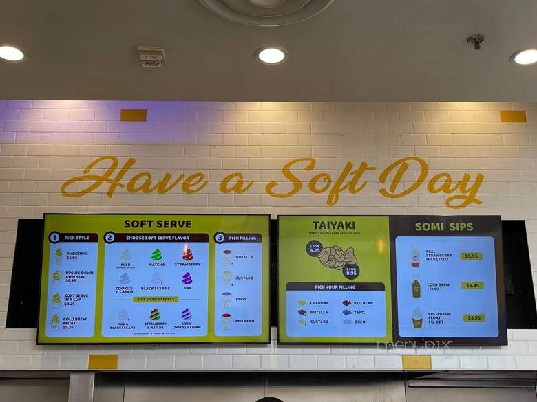 Somisomi - Irvine, CA menu_pic