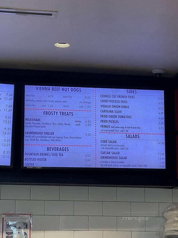 Grindhouse Killer Burgers - Atlanta, GA menu_pic