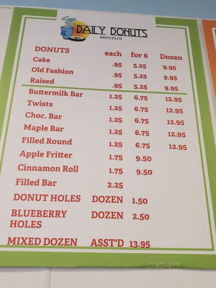 Daily Donuts - Benicia, CA