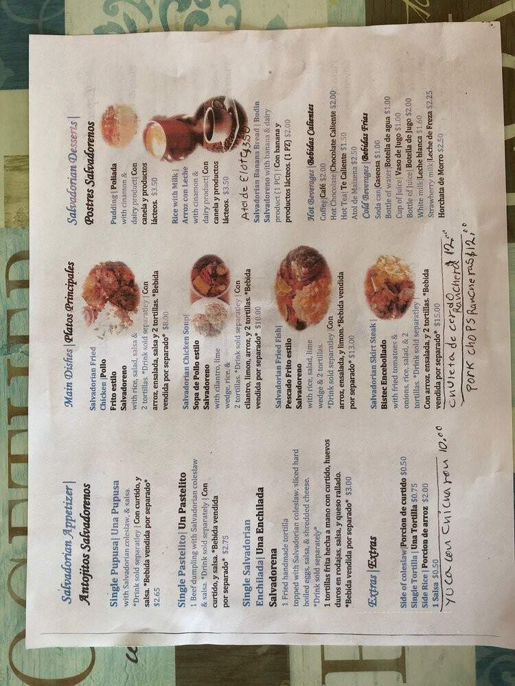 Cielo Restaurant - Auburn, WA menu_pic