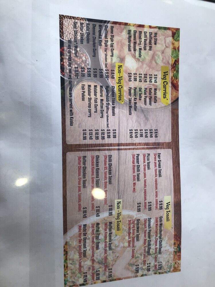 Justaurant - Bellevue, WA menu_pic