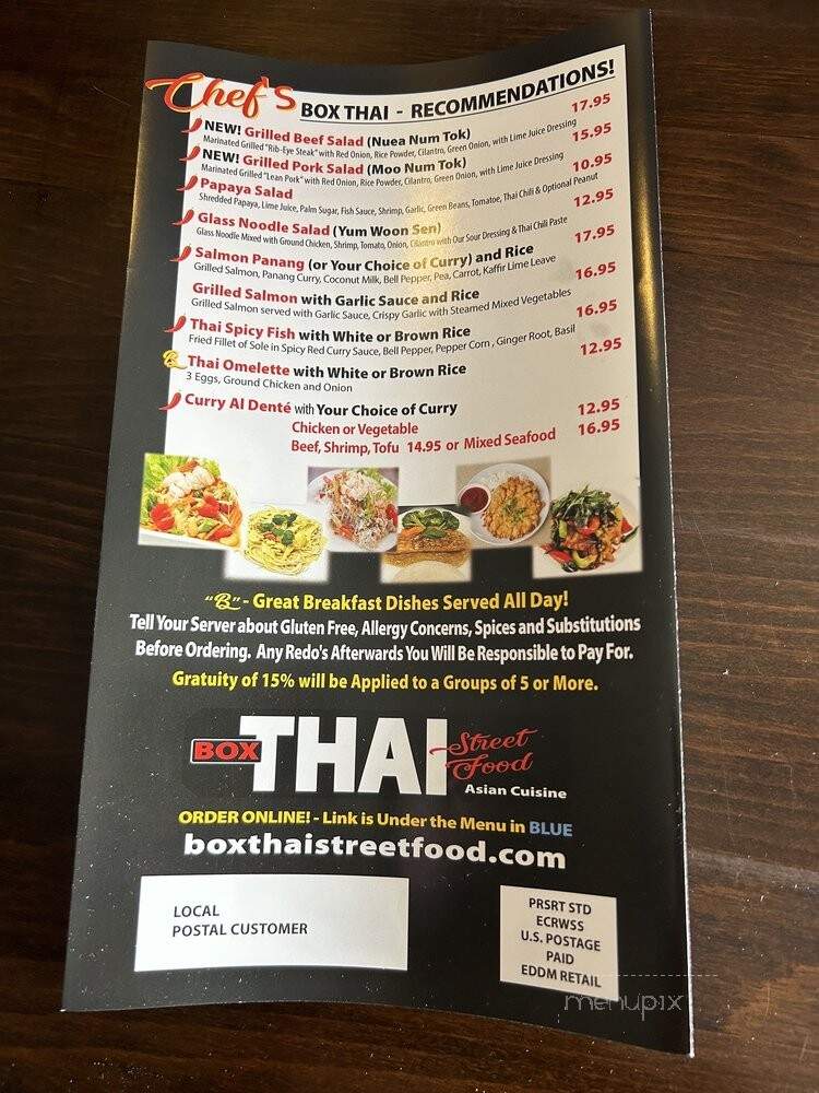 Box Thai Street Food - Van Nuys, CA