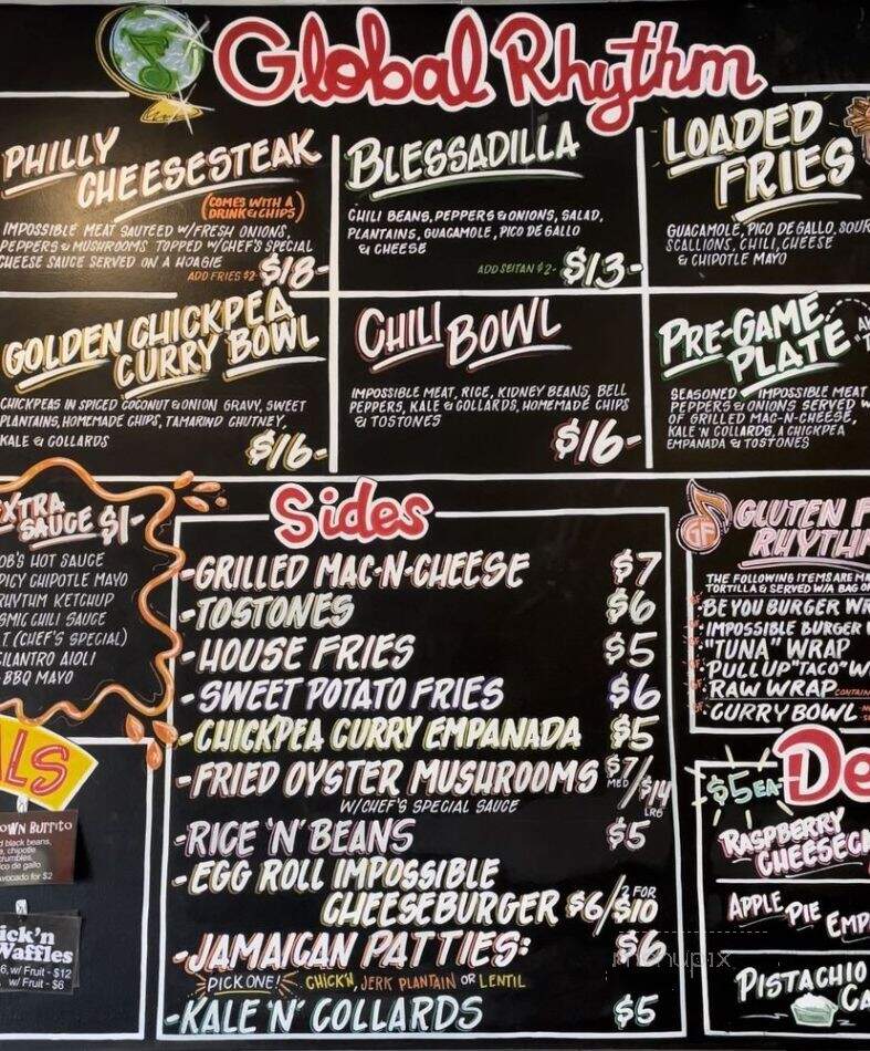 Rhythm 'N Wraps - Boston, MA menu_pic