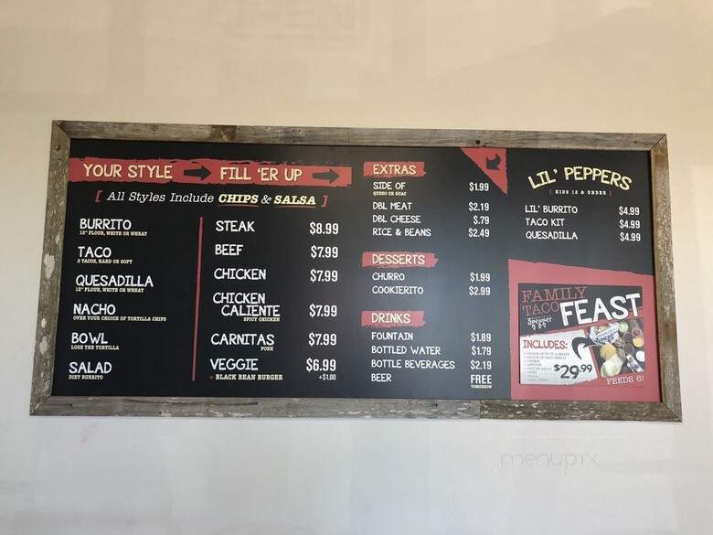 3 Pepper Burrito Co - Fort Myers, FL menu_pic