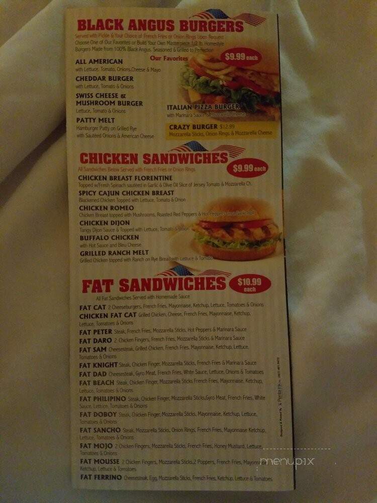 Captain's Pizza & Sub - Ocean City, MD menu_pic