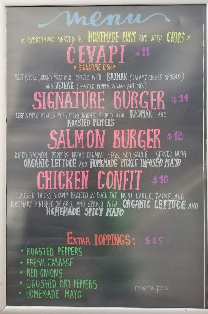 From Scratch - North Bethesda, MD menu_pic