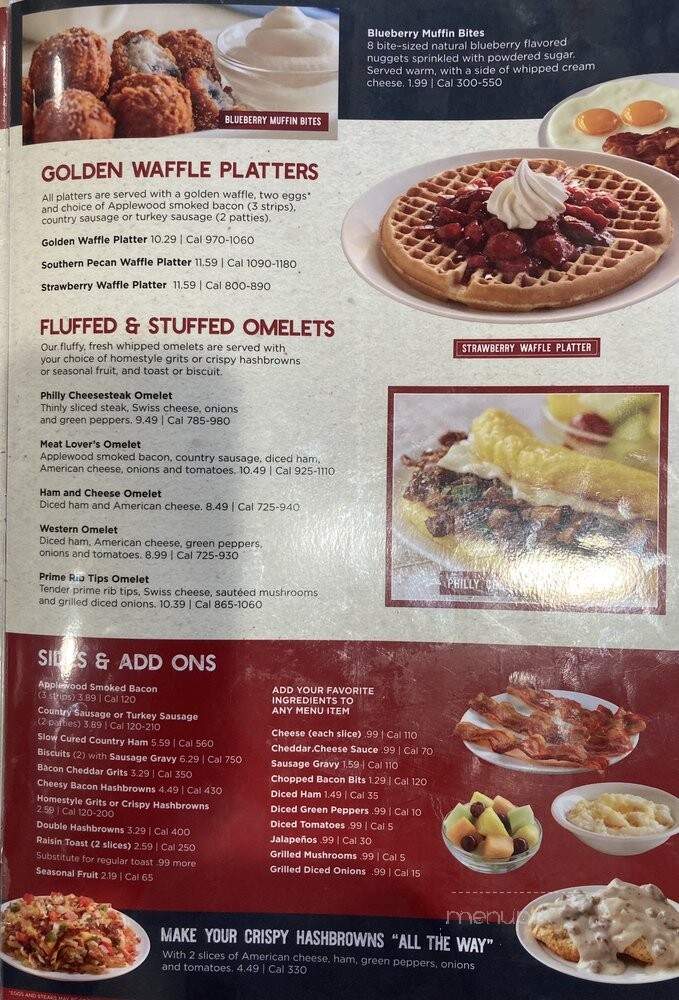 Huddle House - Alexandria, LA menu_pic