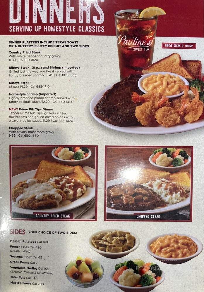 Huddle House - Alexandria, LA menu_pic