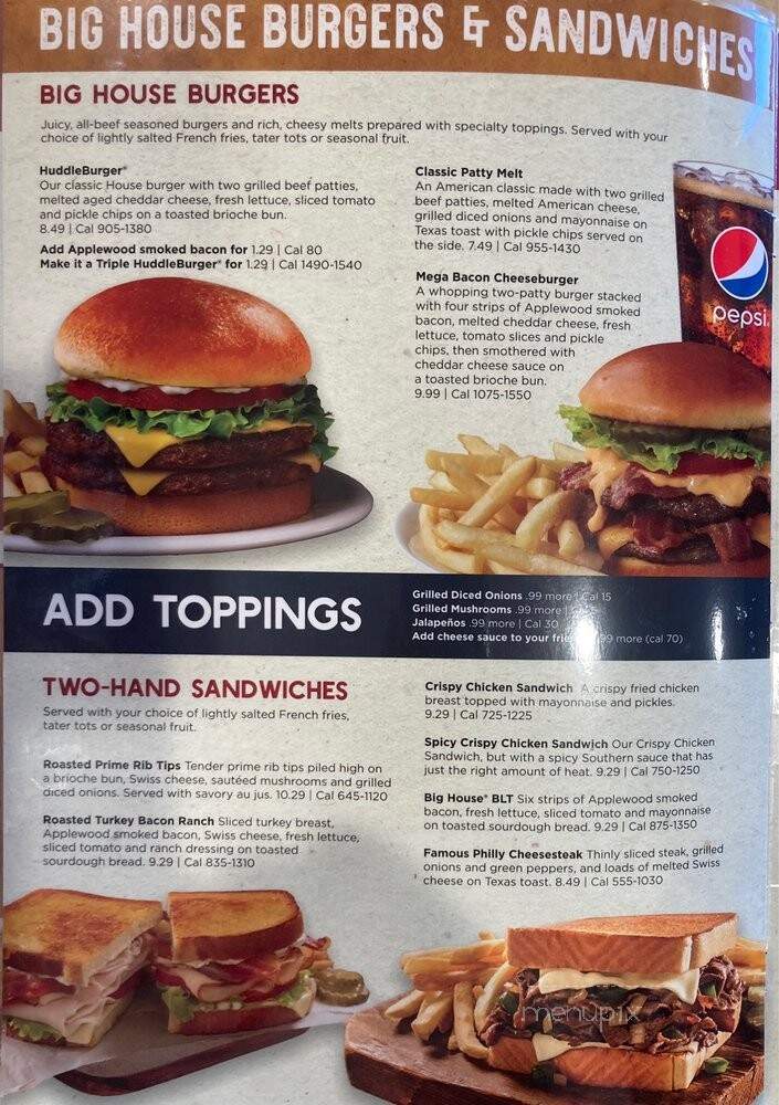 Huddle House - Alexandria, LA menu_pic