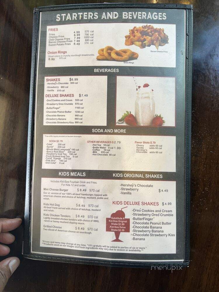 Grill 'N Burgers - Bakersfield, CA menu_pic