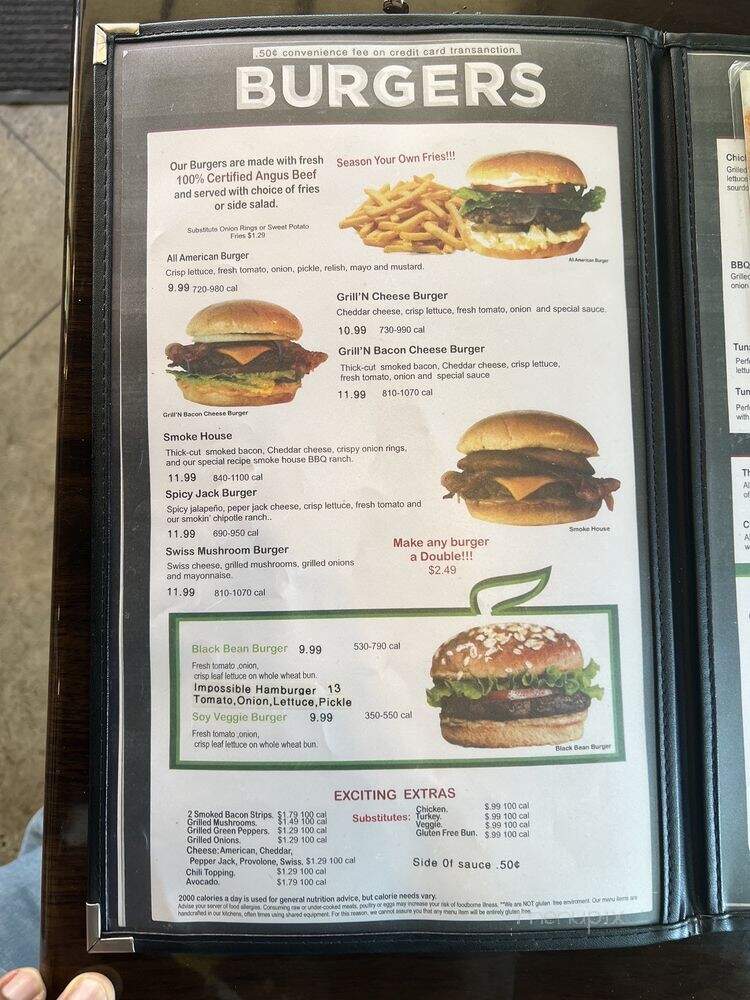 Grill 'N Burgers - Bakersfield, CA menu_pic
