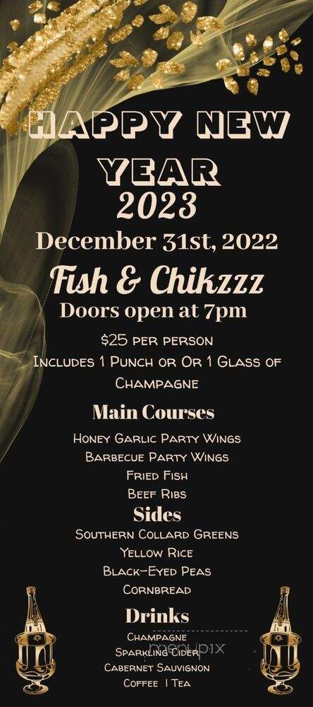 Fish & Chikzz - Newburgh, NY menu_pic