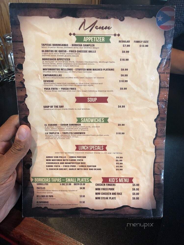 Vaka Lokka - Dallas, TX menu_pic