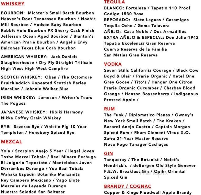 Lucky's - Culver City, CA menu_pic