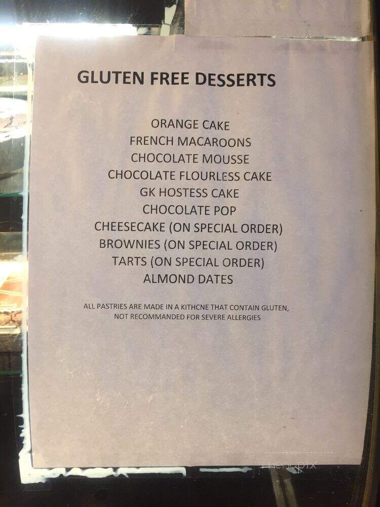 Harissa Restaurant - Los Angeles, CA menu_pic