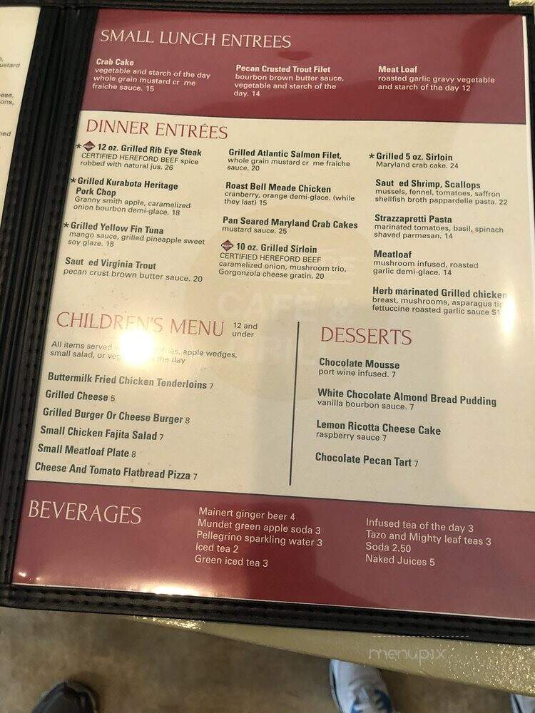 Lakeside Cafe & Grill - Lake Ridge, VA menu_pic