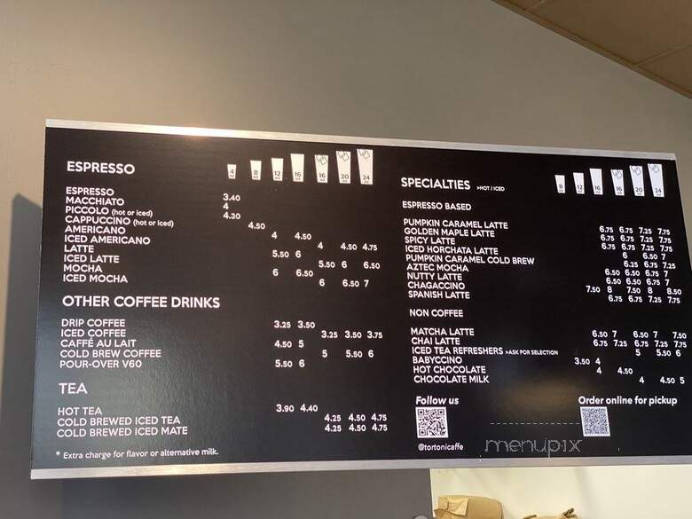 Tortoni Caffe - Sherman Oaks, CA menu_pic