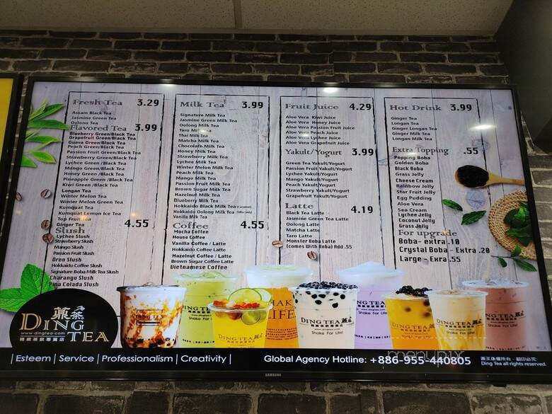 Ding Tea Diamond Bar - Diamond Bar, CA menu_pic