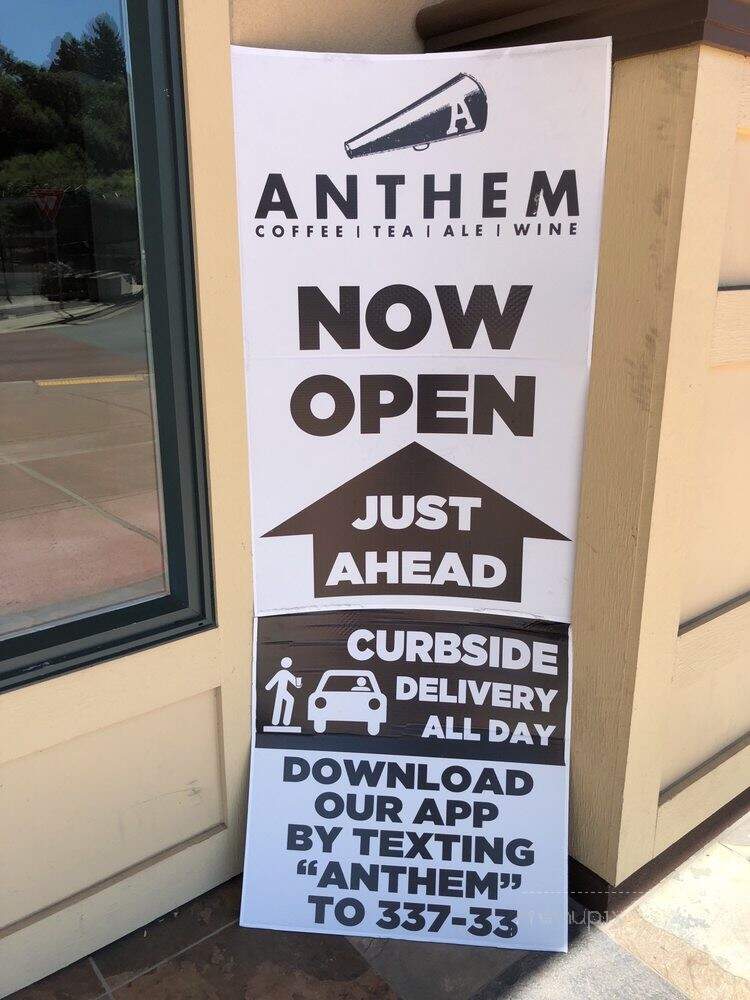 Anthem Coffee & Tea - Tacoma, WA menu_pic