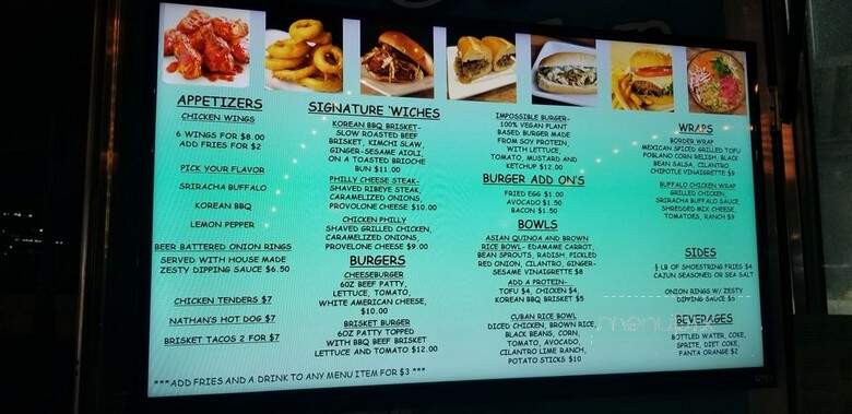 The Wich Dr. - Miami, FL menu_pic