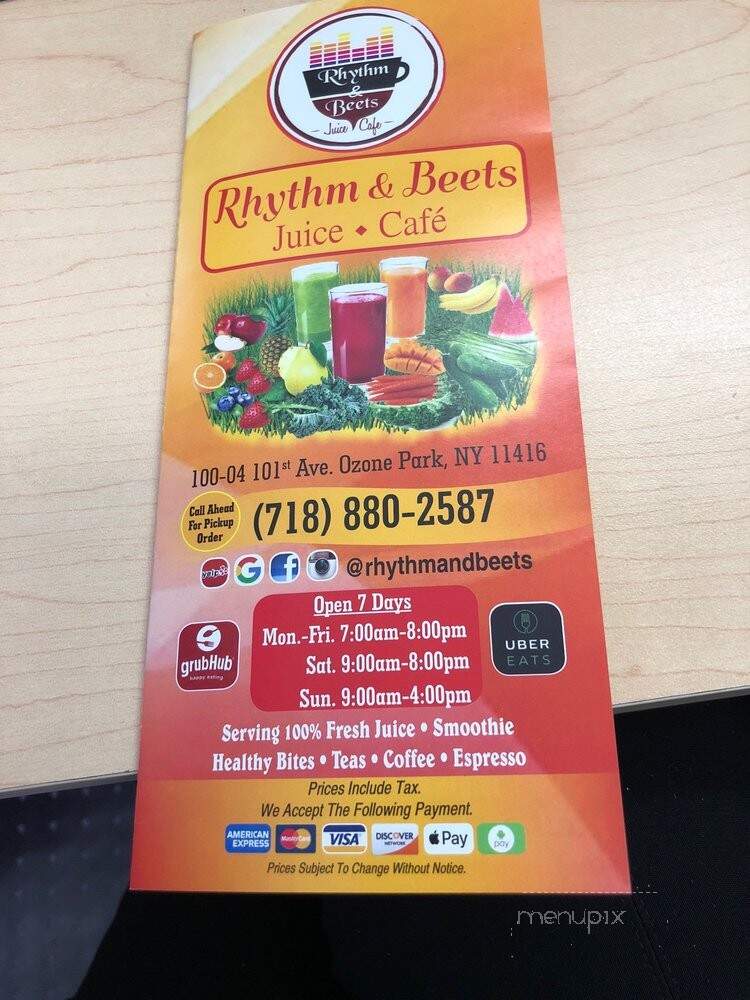Rhythm & Beets Juice Cafe - Queens, NY
