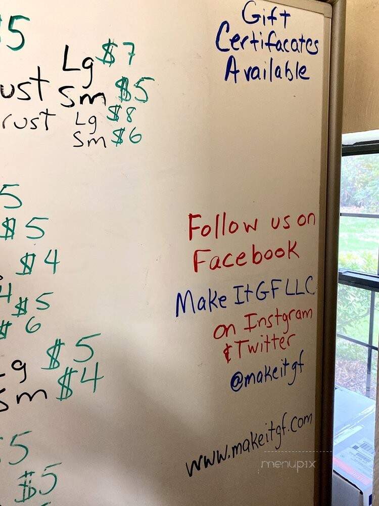 Make It GF - Canton, CT menu_pic