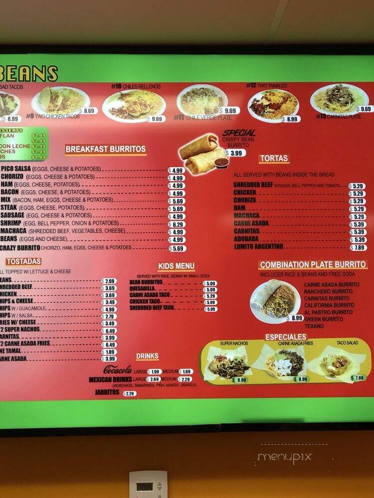 Los Aribertos Mexican Food - Herriman, UT menu_pic