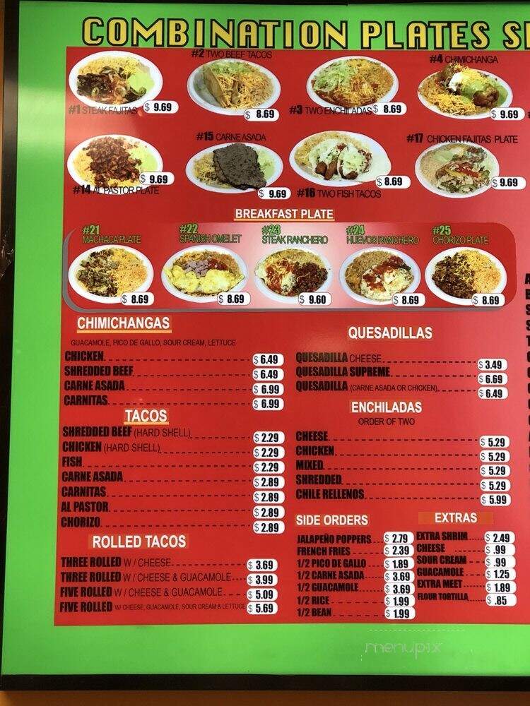 Los Aribertos Mexican Food - Herriman, UT menu_pic