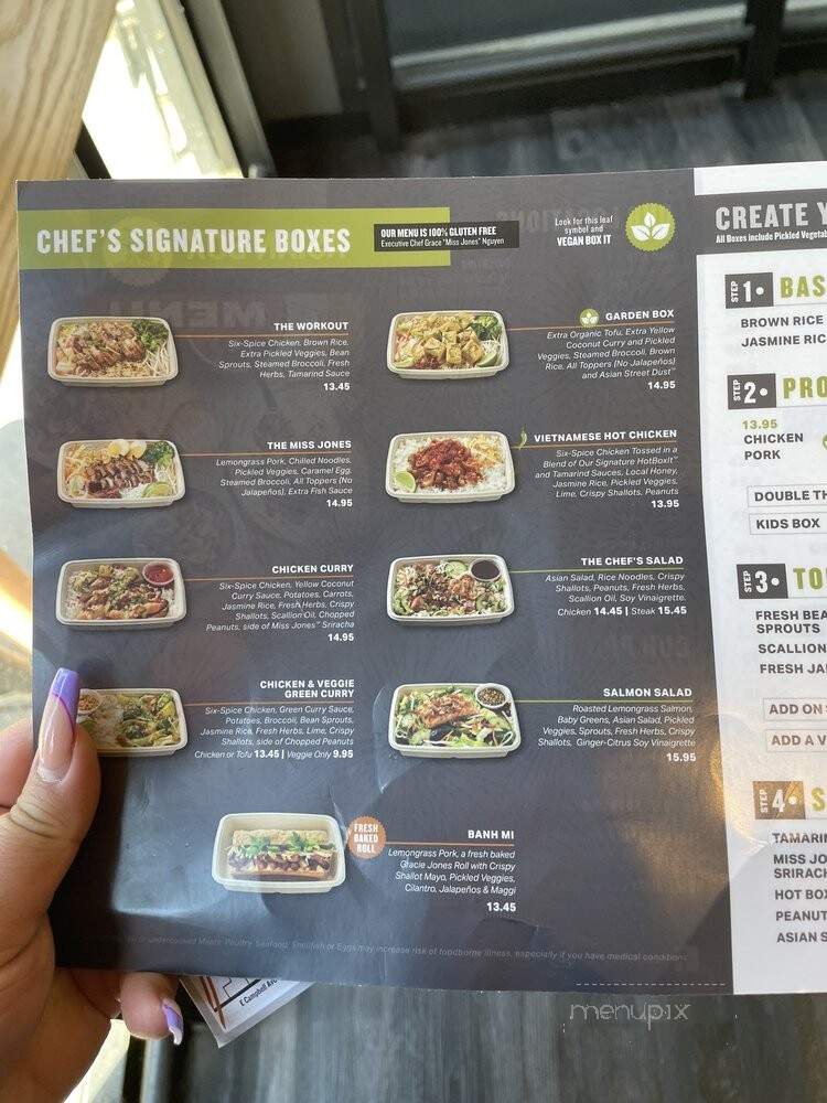 Asian Box - Campbell, CA menu_pic
