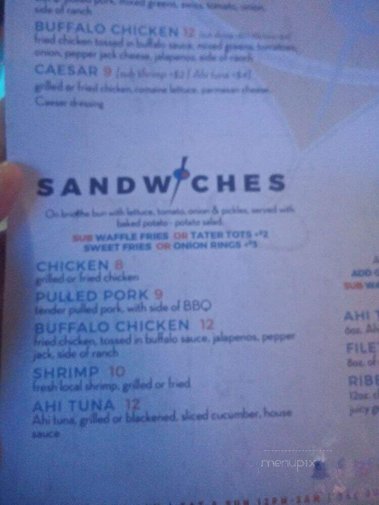 Shenanigans - Metairie, LA menu_pic