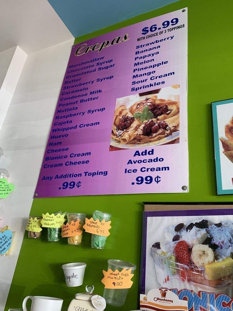 Bionicos Green Paradiase - Anaheim, CA menu_pic