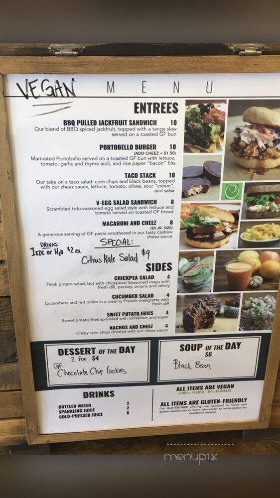 Vego Bistro - Austell, GA menu_pic