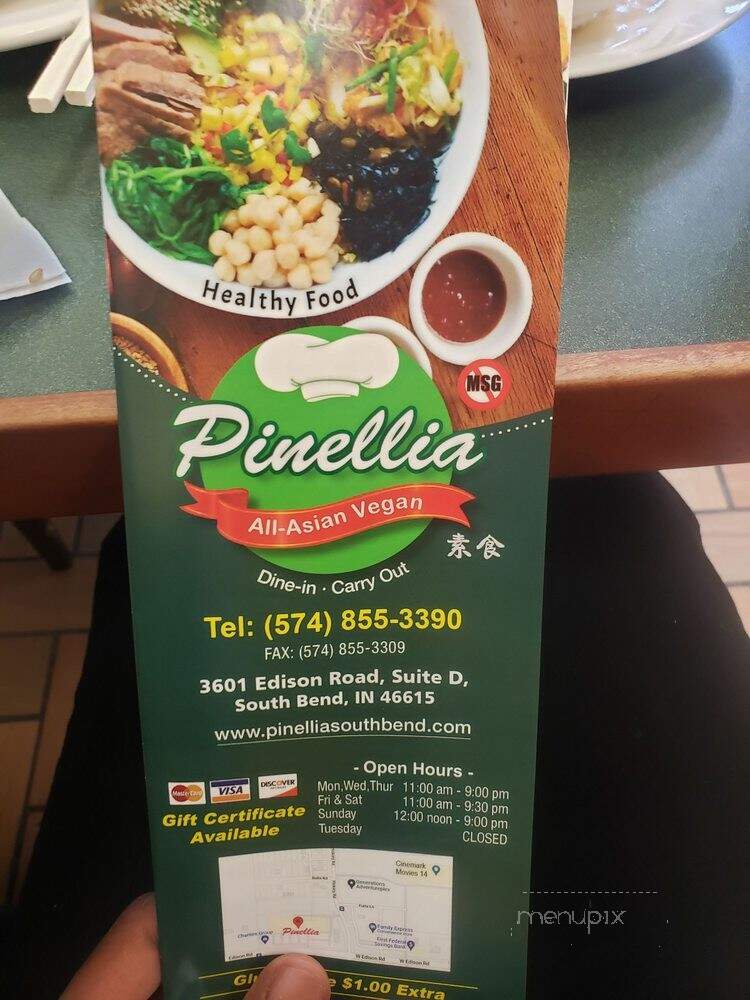 Pinellia Vegan Asian Restaurant - South Bend, IN