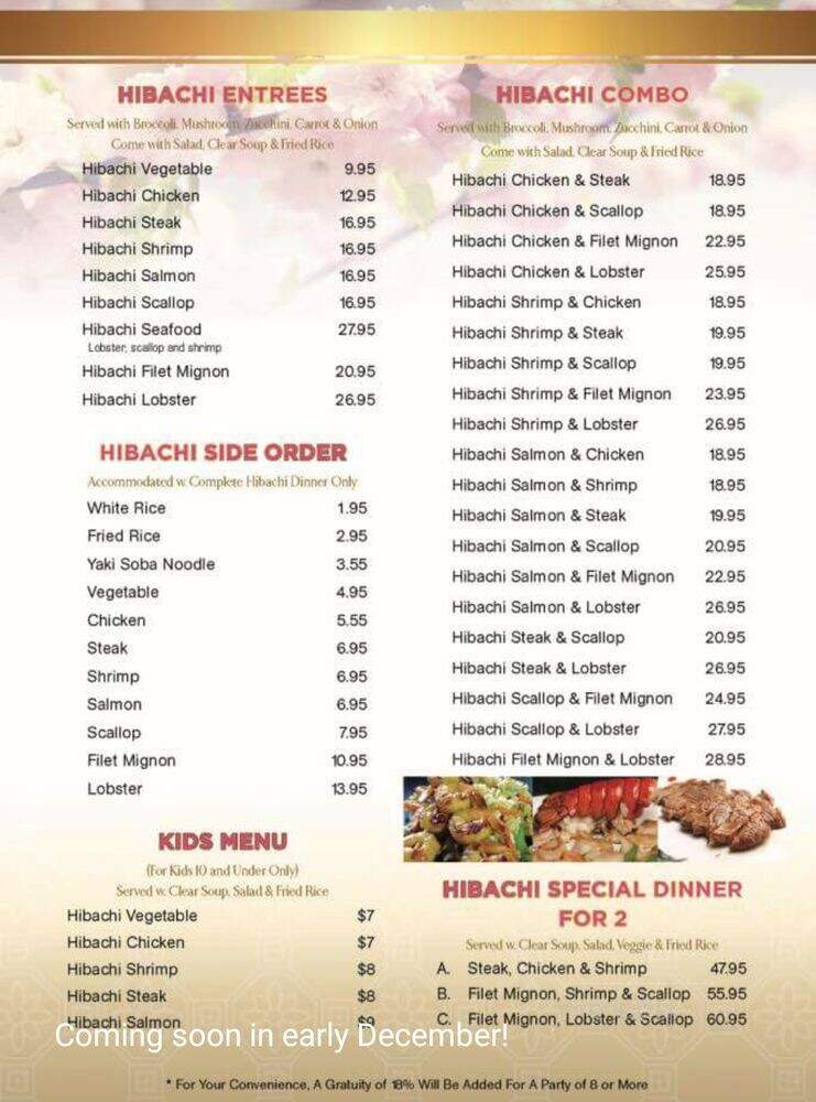 Tokyo - Junction City, KS menu_pic