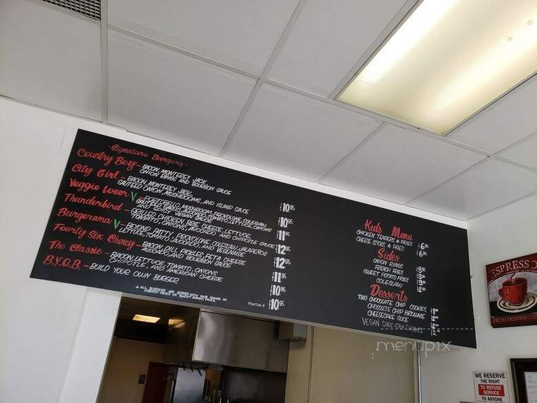 Burgerama - Valley Village, CA menu_pic