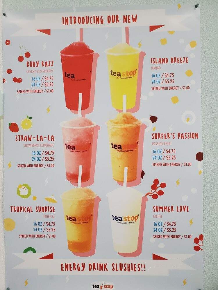 Tea Stop - Redding, CA menu_pic