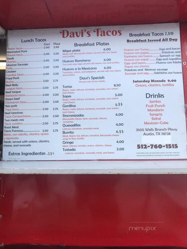 David's Tacos - Austin, TX