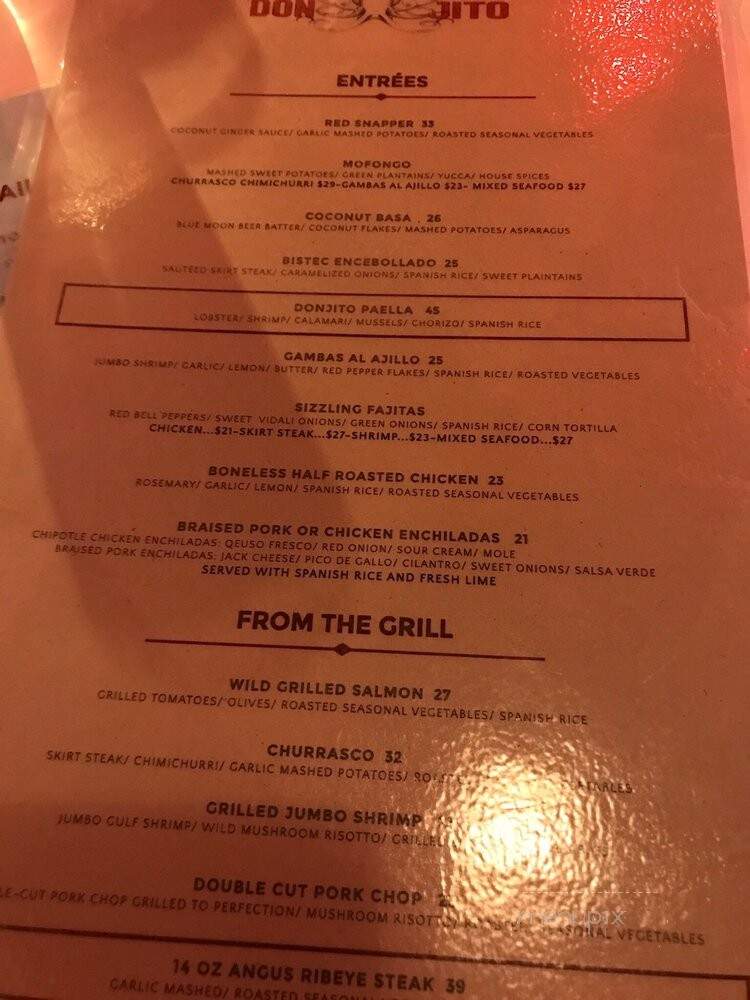 DonJito - Mamaroneck, NY menu_pic